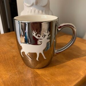 PICK ANY3 ITEMS FOR$10 - Holiday Time Silver Reindeer Accent Mug